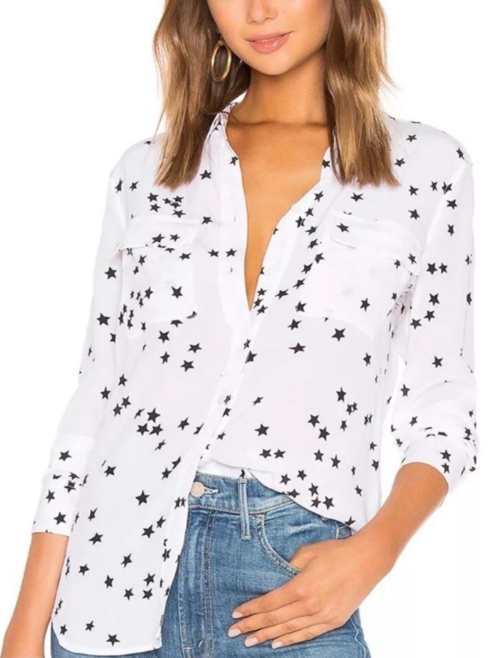 Equipment Femme Star Button Down